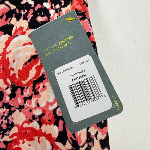NWT Lysse High Waist Stretch Floral Print Ankle Pants Bold Garden Size XS NEW - Picture 4 of 10